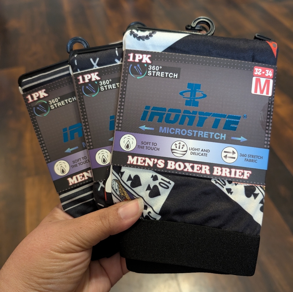 3 Pairs Of Boxer Briefs